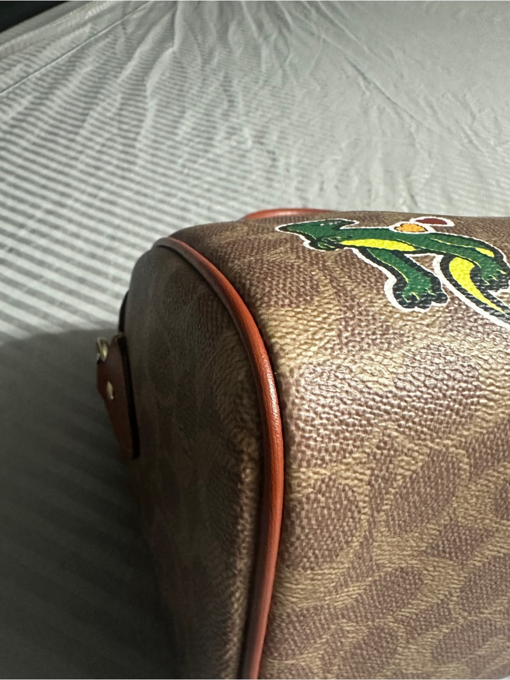COACH Sticker Print Rowan & Matching Wrislet - Picture 6 of 15